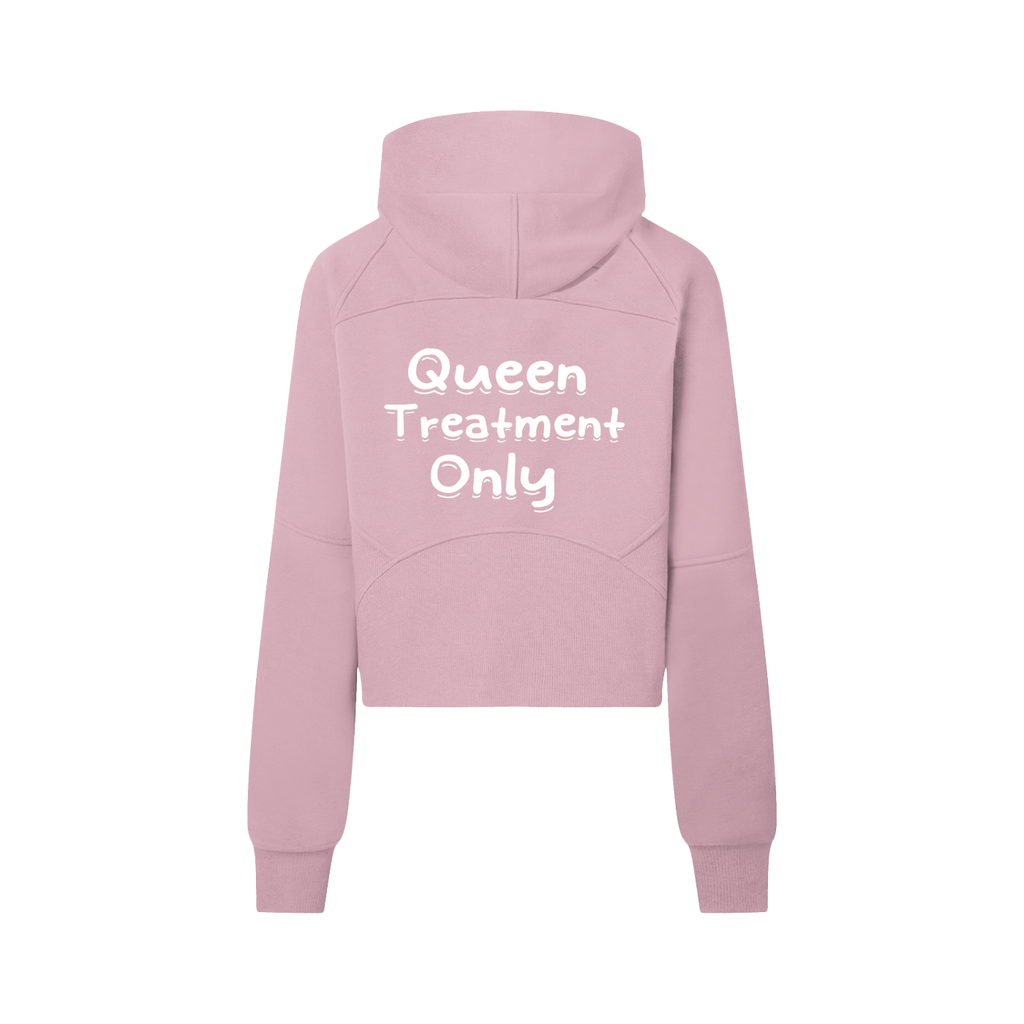 Cropped Half-Zip Hoodie